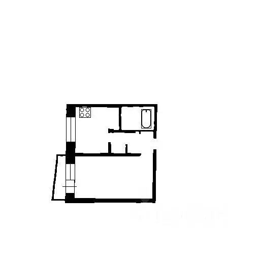 1-к кв. Крым, Симферополь просп. Победы, 60 (35.0 м) - Фото 2
