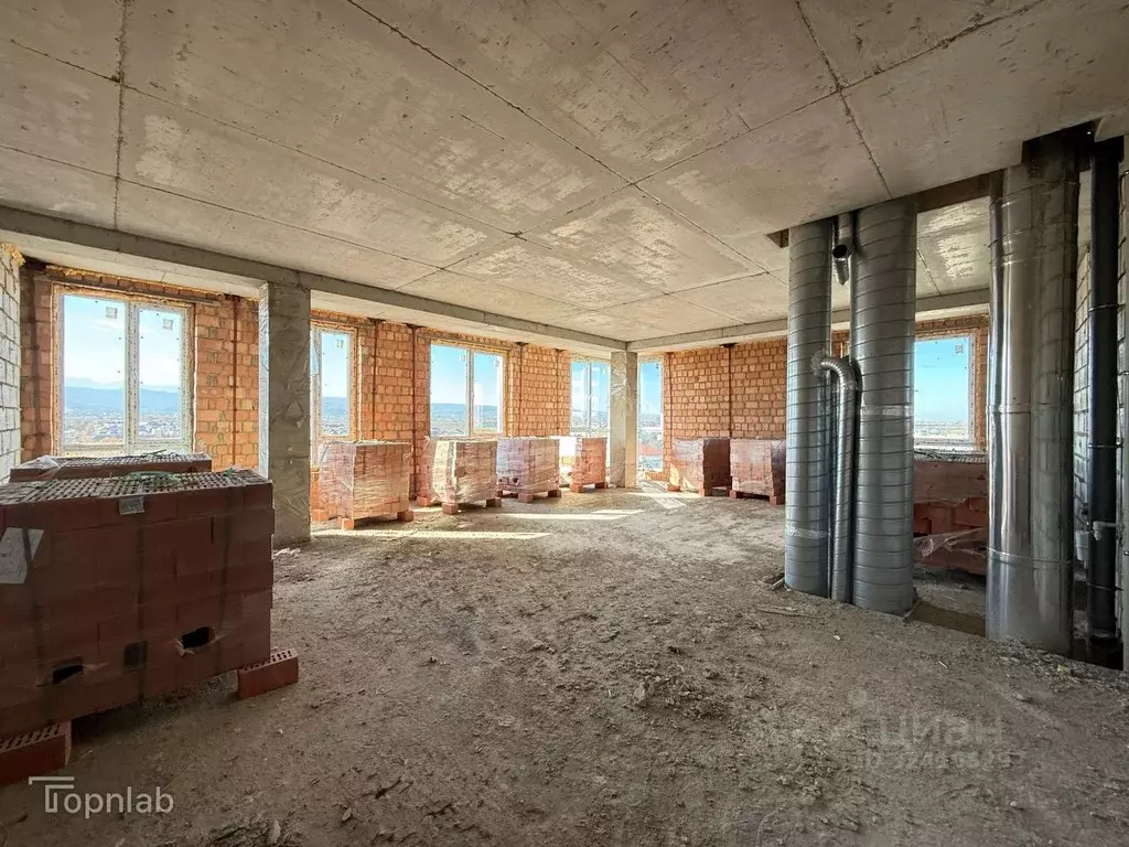 2-к кв. Кабардино-Балкария, Нальчик ул. Идарова, 174 (74.0 м) - Фото 1