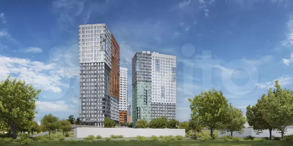 Квартира-студия, 25,4 м, 17/25 эт. - Фото 1
