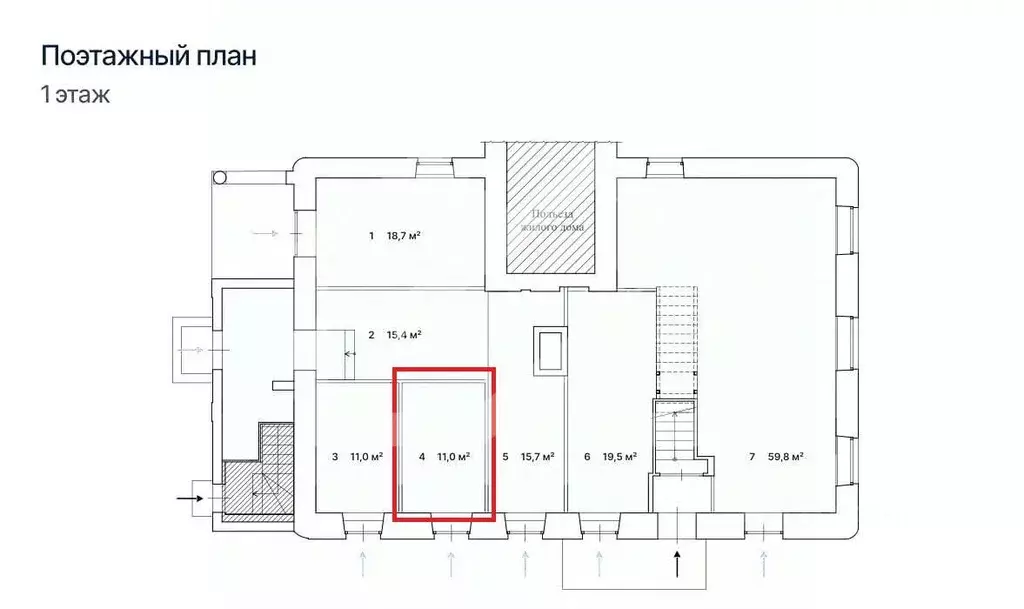 Помещение свободного назначения в Москва Бауманская ул., 33/2С3 (12 м) - Фото 2