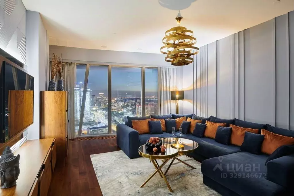 2-к кв. Москва 1-й Красногвардейский проезд, 21с2 (90.0 м) - Фото 1