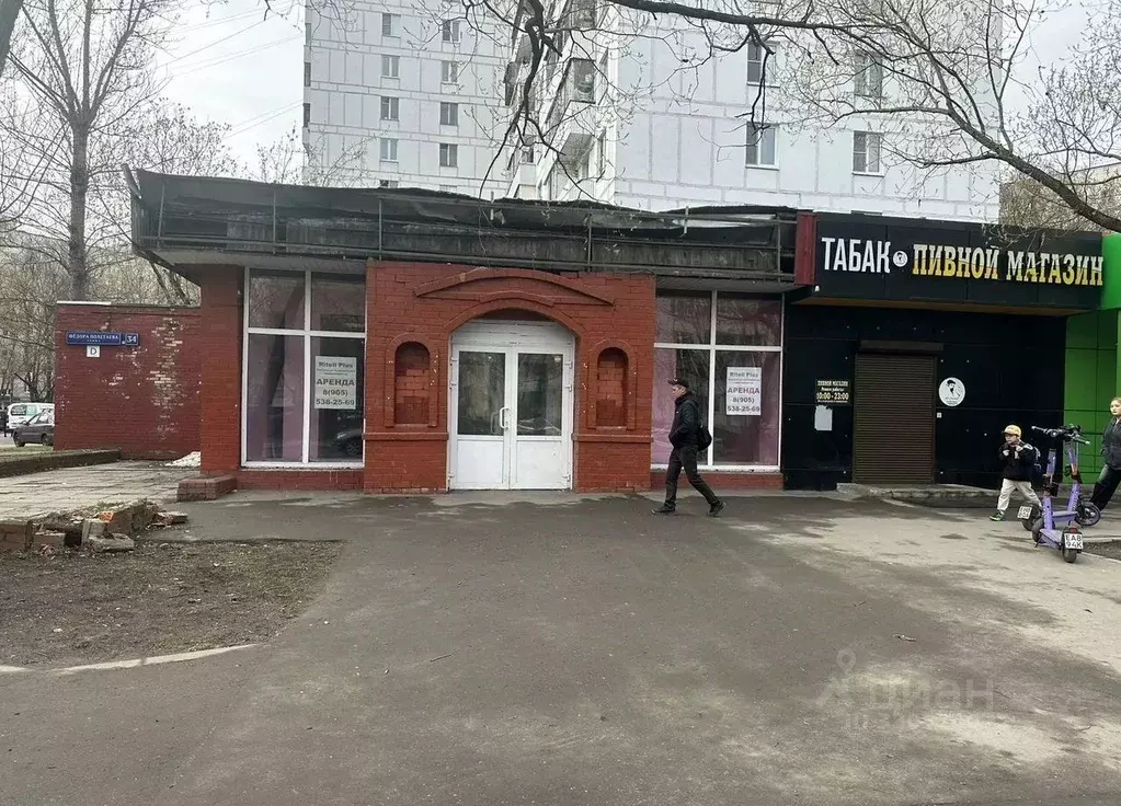 Помещение свободного назначения в Москва ул. Федора Полетаева, 34 (86 ... - Фото 1