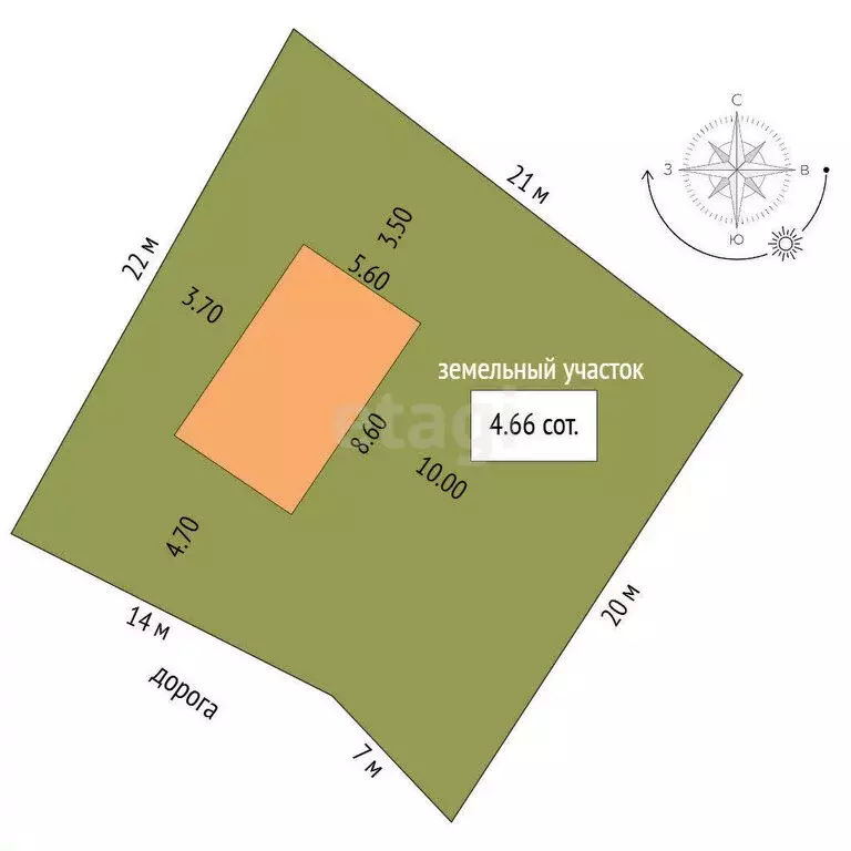 Дом в Альметьевск, улица Мифтахетдина Акмуллы (80 м) - Фото 1