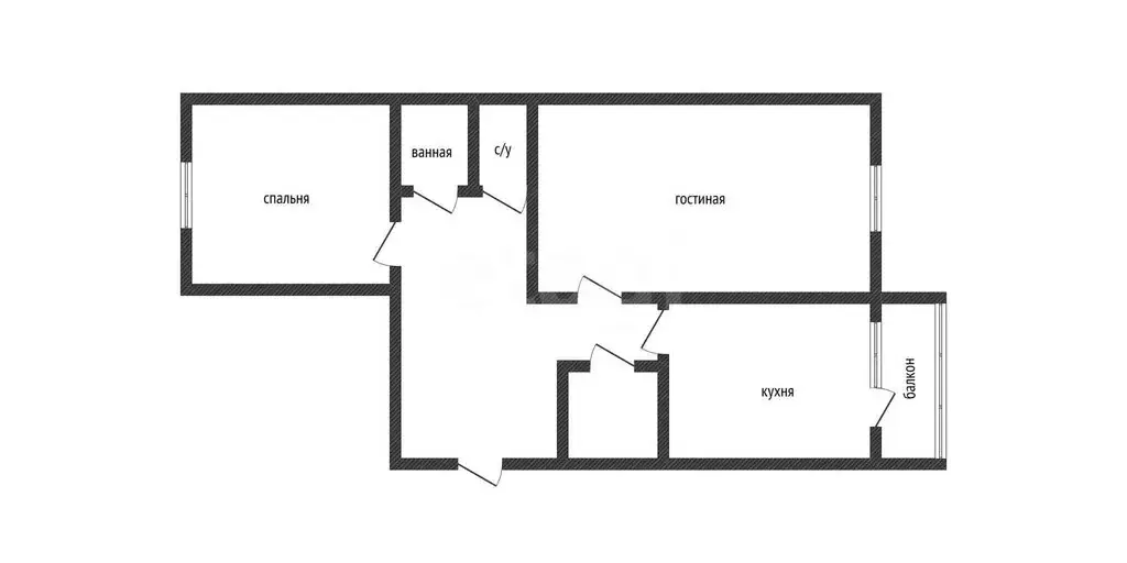 2-комнатная квартира: Арсеньев, улица Победы, 6 (57 м) - Фото 1