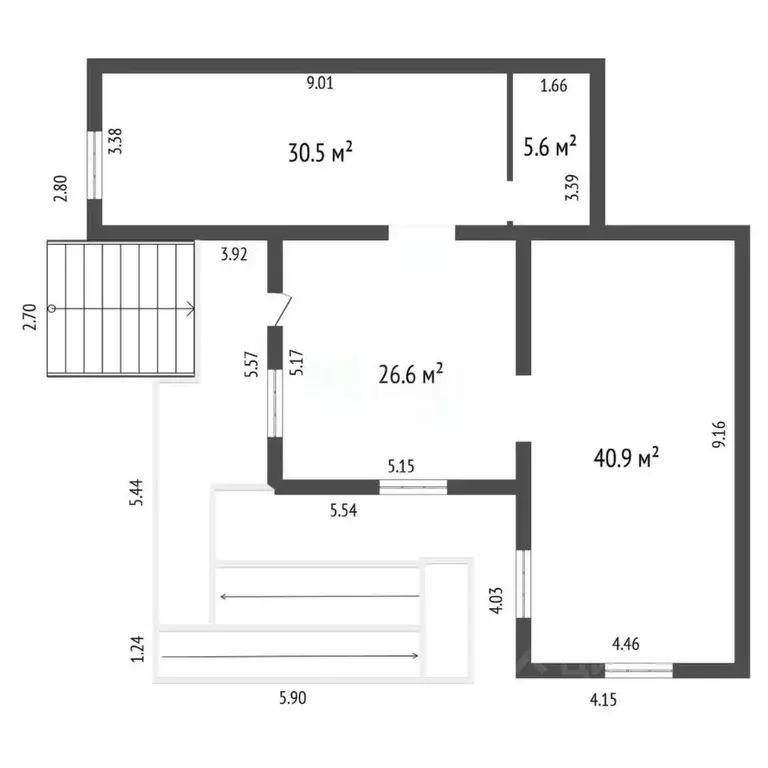Офис в Тюменская область, Тюмень Матмасы мкр, ул. Пражская, 49к3 (104 ... - Фото 2