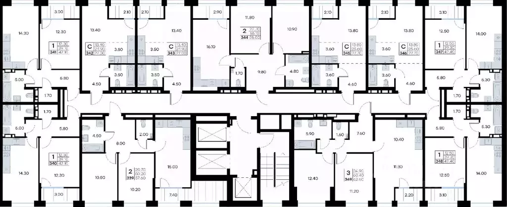 1-к кв. Приморский край, Владивосток ул. Нейбута, 135 (42.4 м) - Фото 2