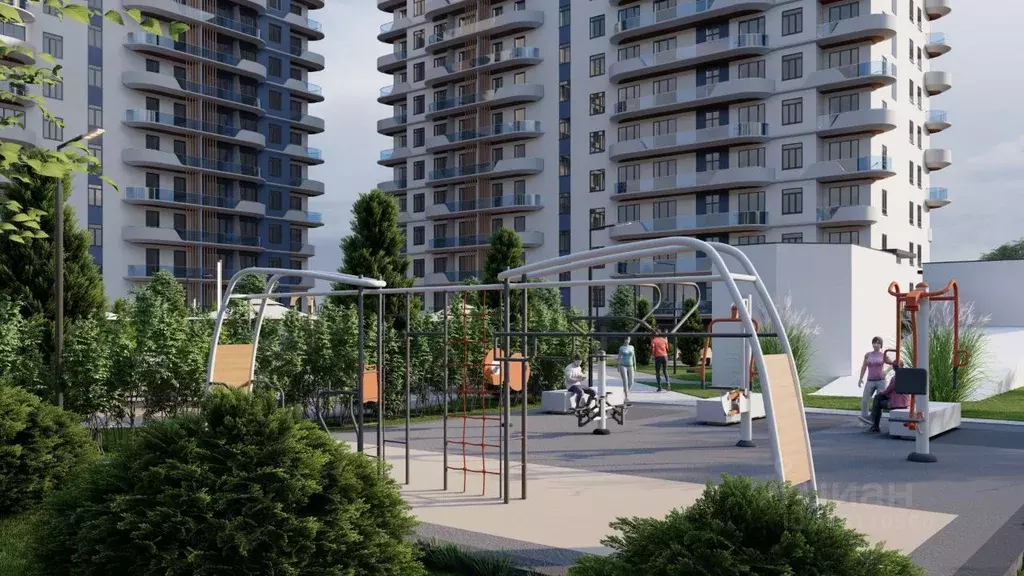 Студия Крым, Евпатория городской округ, Заозерное пгт  (30.33 м) - Фото 1