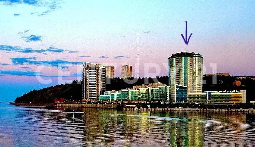 2-к кв. Чувашия, Чебоксары пл. Речников, 7к1 (90.0 м) - Фото 0