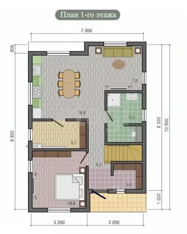 Дом в Татарстан, Казань ул. Гаделлек, 1 (135 м) - Фото 1