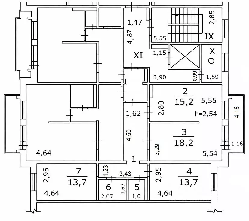 3-к кв. Иркутская область, Иркутск ул. Воровского, 11/1 (82.1 м) - Фото 2