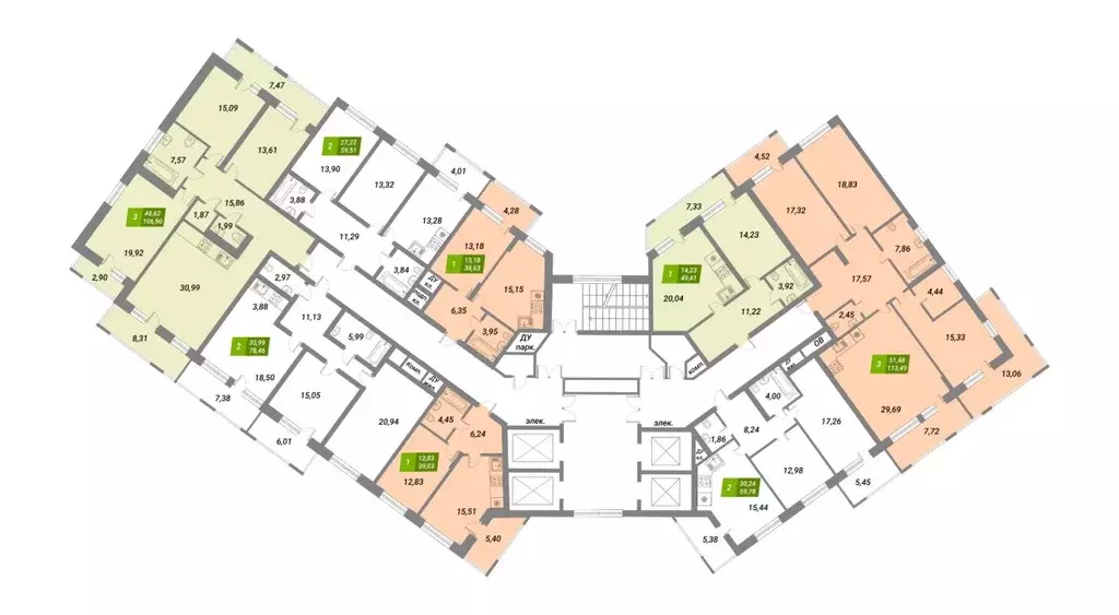 2-к кв. Новосибирская область, Новосибирск Сухарная ул., 105/1 (64.11 ... - Фото 2
