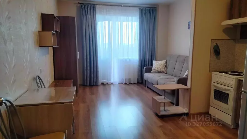 Студия Пермский край, Пермь ул. Куфонина, 10Б (26.0 м) - Фото 1