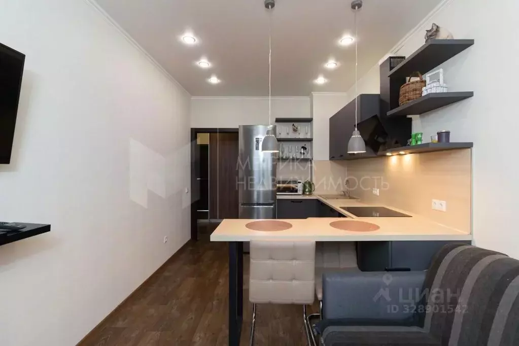 1-к кв. Тюменская область, Тюмень Ставропольская ул., 97к2 (37.0 м) - Фото 1