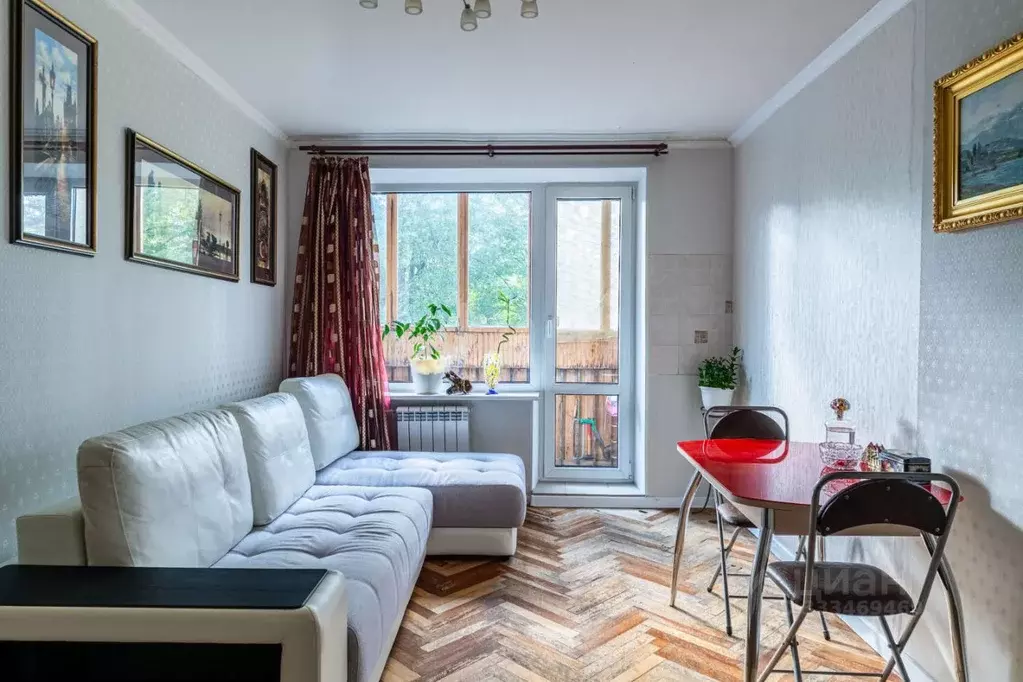 2-к кв. Санкт-Петербург просп. Юрия Гагарина, 53 (44.0 м) - Фото 1