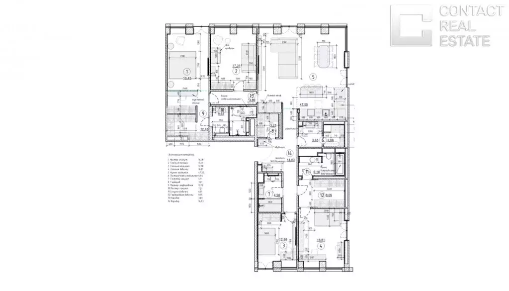 5-комнатная квартира: Москва, улица Костикова, 4к5 (186 м) - Фото 1