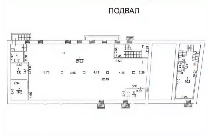 Помещение свободного назначения в Москва Оружейный пер., 15С1 (1794 м) - Фото 2