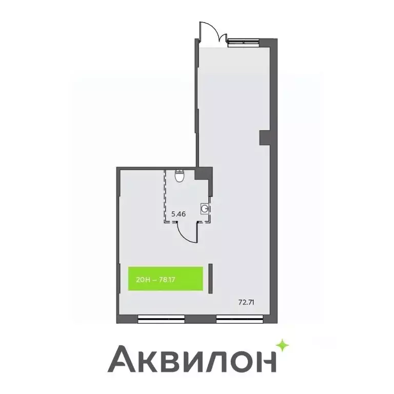 Торговая площадь в Санкт-Петербург пос. Шушары, просп. Старорусский, ... - Фото 1