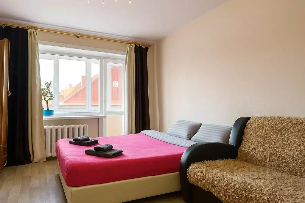 1-к кв. Сахалинская область, Южно-Сахалинск просп. Победы, 19 (40.0 м) - Фото 1