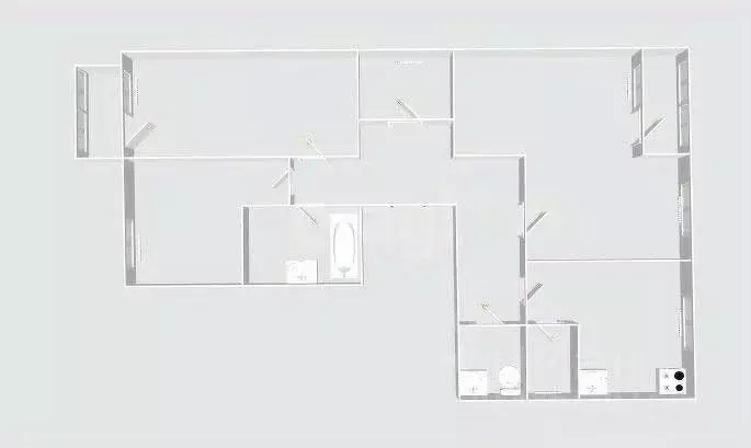 3-к кв. Сахалинская область, Холмский городской округ, с. Костромское ... - Фото 2