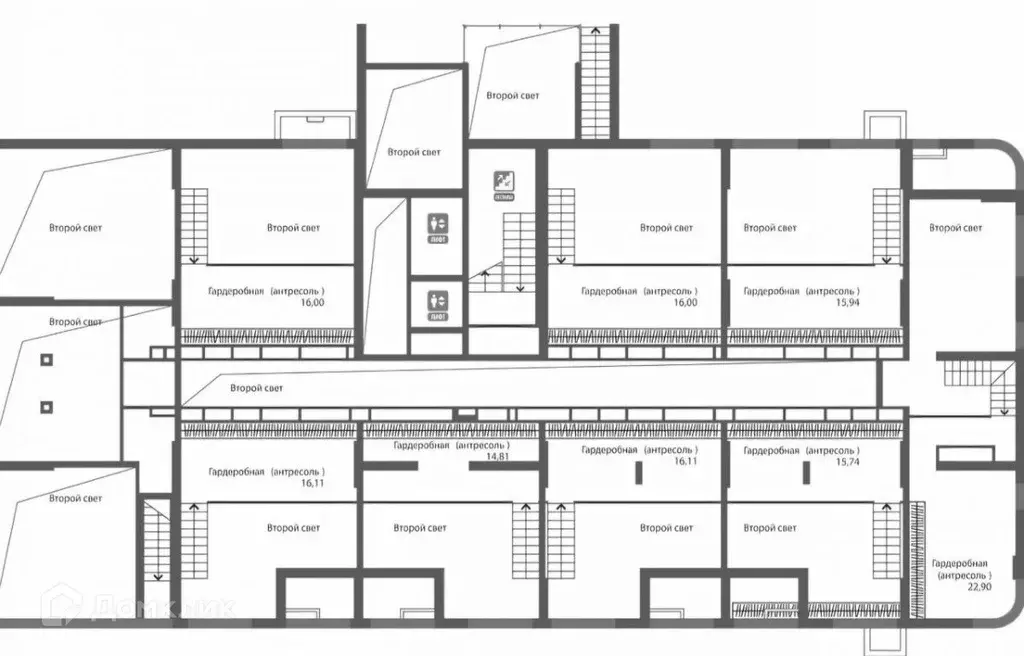 Продаётся 1-к квартира, 55.4 м - Фото 0