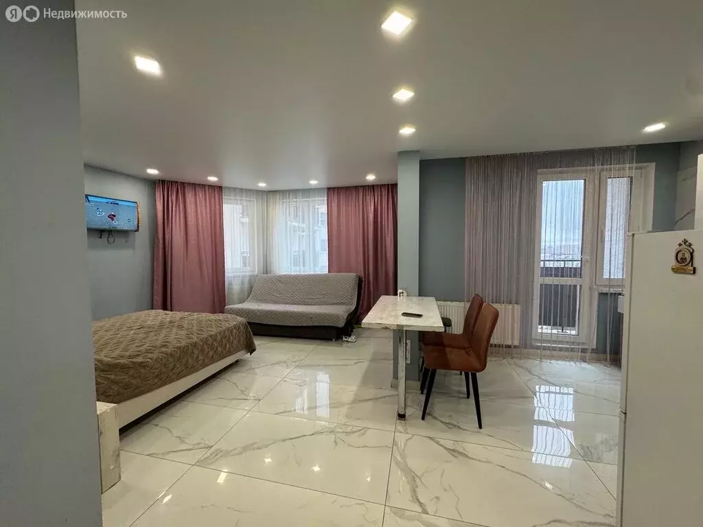 Квартира-студия: Чехов, Центральная улица, 42 (35 м) - Фото 1