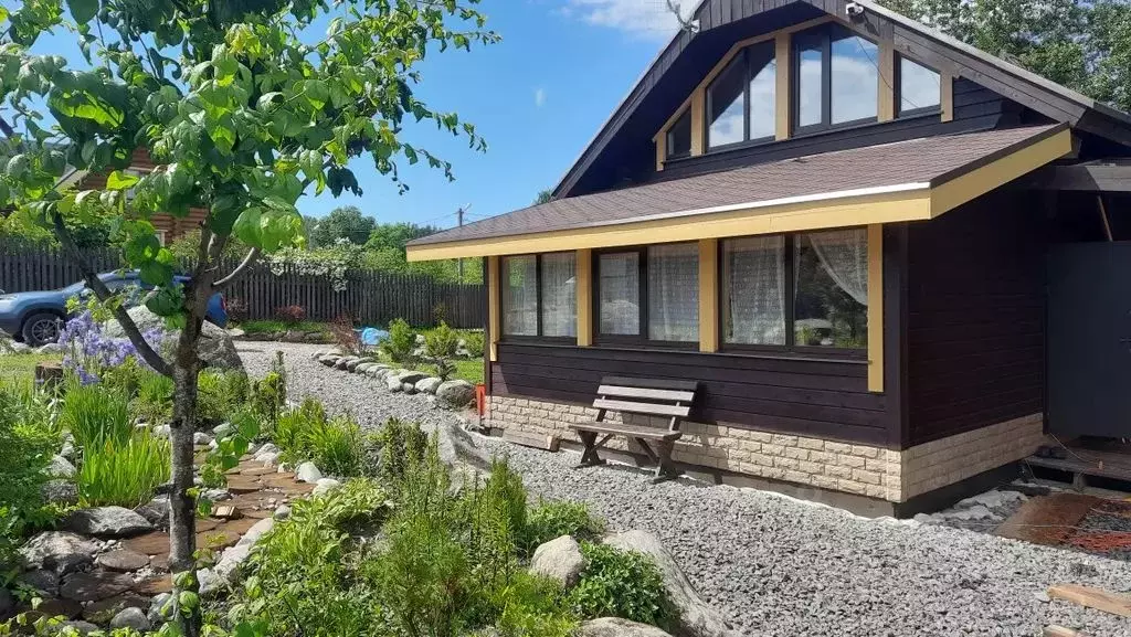 Дом в Ленинградская область, Приозерский район, Громовское с/пос, пос. ... - Фото 1