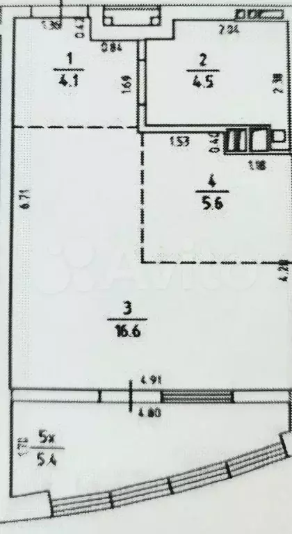 1-к. квартира, 36 м, 17/26 эт. - Фото 0
