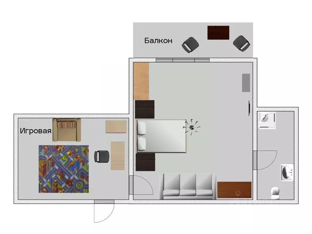 Комната Костромская область, Костромской район, Чернопенское с/пос, д. ... - Фото 2