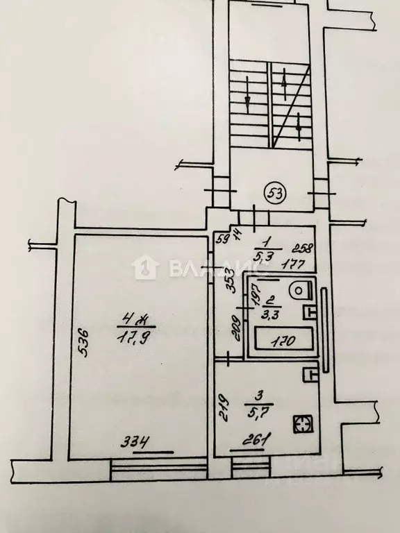 1-к кв. Калининградская область, Калининград Киевская ул., 36 (32.2 м) - Фото 2