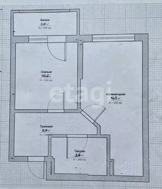 1-к кв. Удмуртия, Ижевск ул. Дарьинская, 7 (36.0 м) - Фото 0