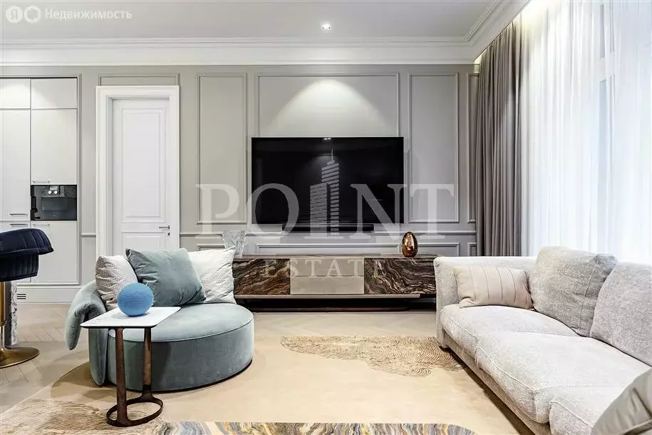 3-комнатная квартира: Москва, Малая Бронная улица, 15Б (137 м) - Фото 1