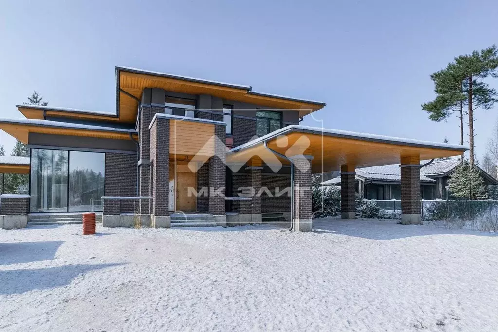 Коттедж в Ленинградская область, Выборгский район, Первомайское с/пос, ... - Фото 1