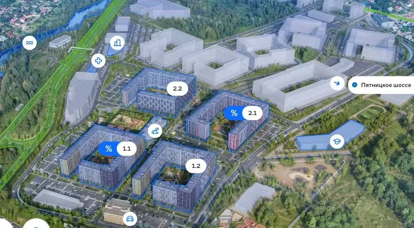 Помещение свободного назначения в Московская область, Химки городской ... - Фото 1