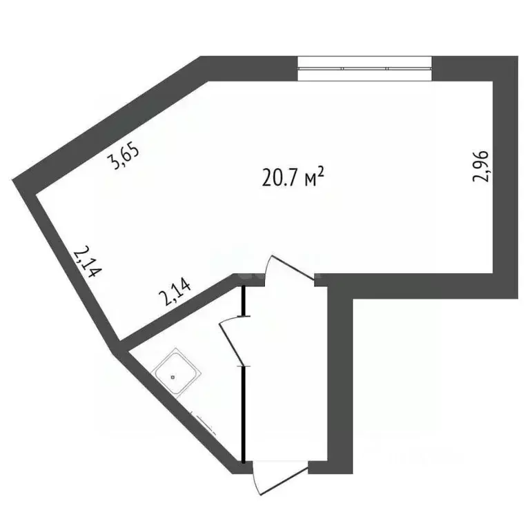 Студия Вологодская область, Вологда ул. Горького, 148 (29.1 м) - Фото 2