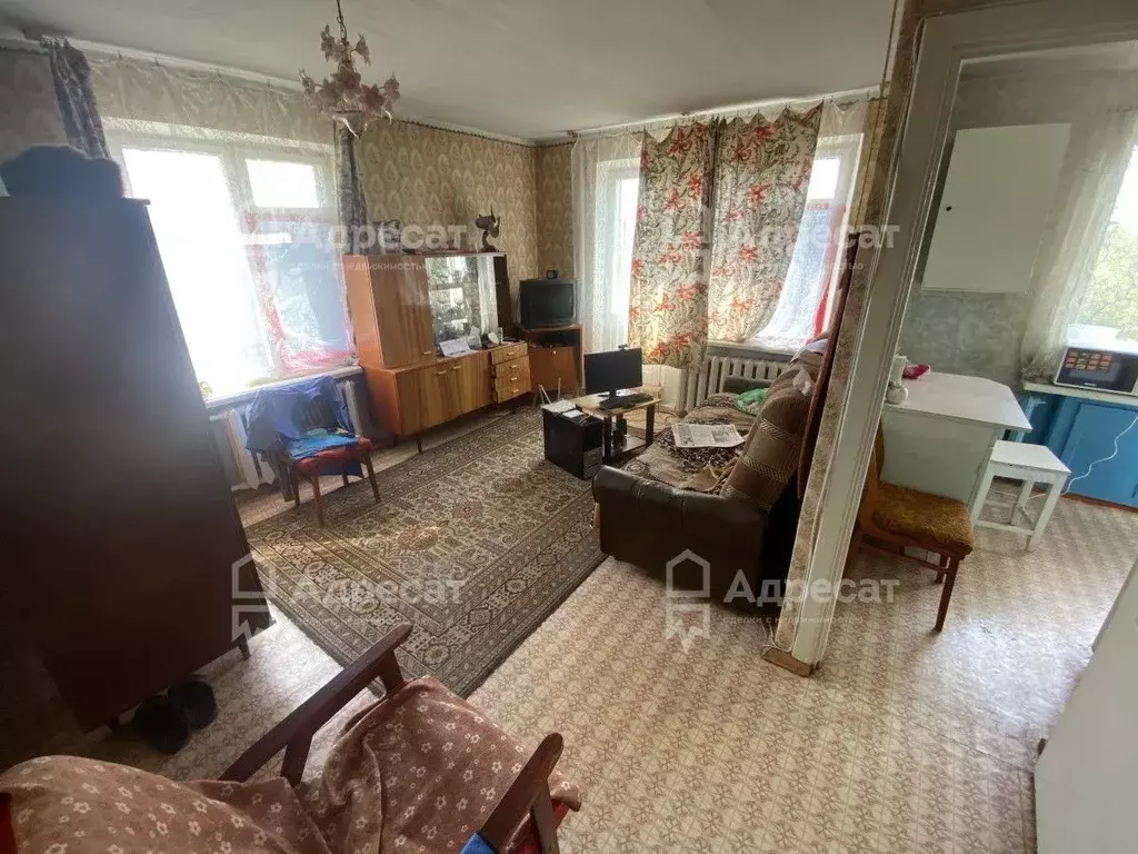 1-к кв. Волгоградская область, Волжский ул. Энгельса, 21 (31.4 м) - Фото 0