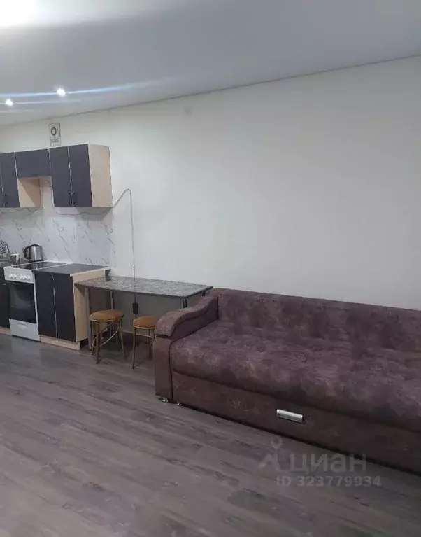 Студия Хакасия, Абакан Нижняя Согра мкр, ул. Буденного, 74Ик3 (33.0 м) - Фото 1