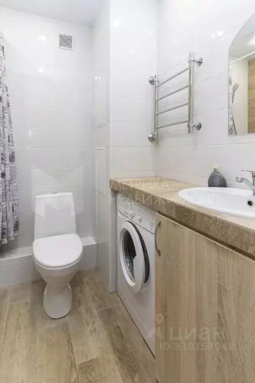 Студия Тюменская область, Тюмень ул. Станционная, 26Бк1 (28.1 м) - Фото 1