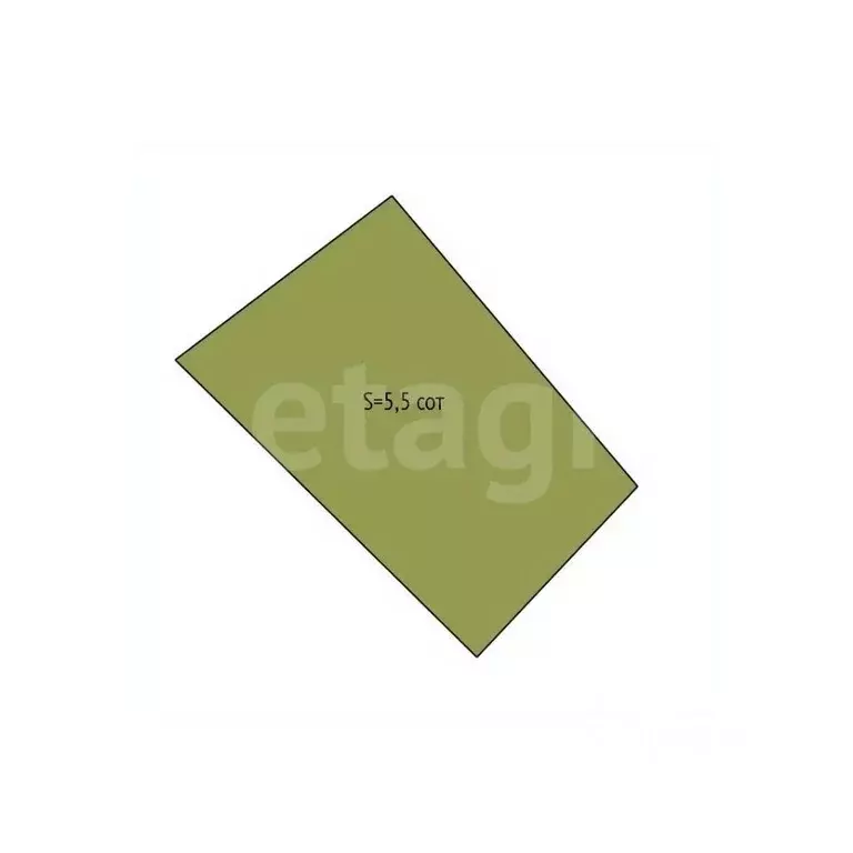 Участок в Алтайский край, Бийск ул. Александра Суворова, 45 (5.55 ... - Фото 2