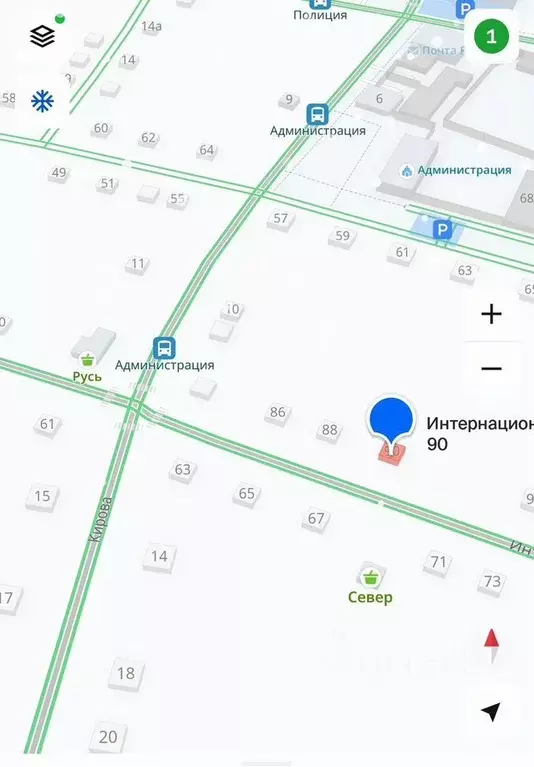 Дом в Красноярский край, Большая Мурта пгт ул. Интернациональная, 90 ... - Фото 2