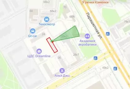 Помещение свободного назначения в Санкт-Петербург ул. Плесецкая, 24 ... - Фото 2