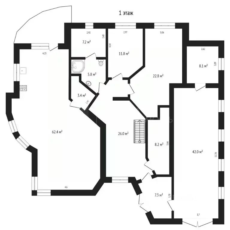 Коттедж в Тюменская область, Тюмень проезд Воронинские горки (350 м) - Фото 2