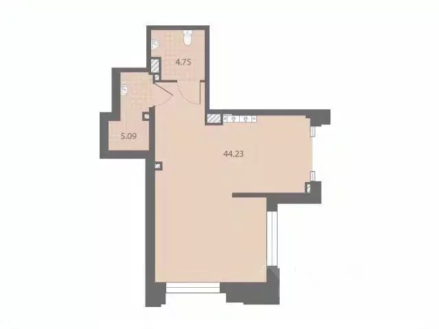 Помещение свободного назначения в Санкт-Петербург № 54 муниципальный ... - Фото 1