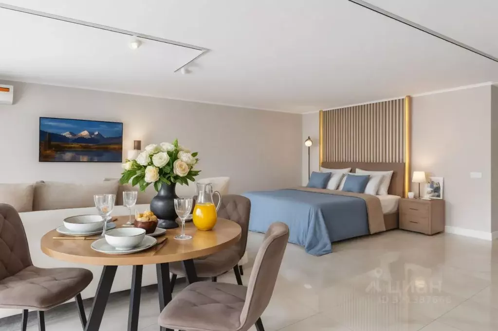 1-к кв. Северная Осетия, Владикавказ Весенняя ул., 21К (50.0 м) - Фото 2