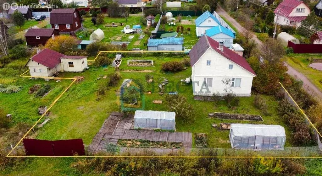 Дом в Выборгский район, Первомайское сельское поселение, садоводческое ... - Фото 1