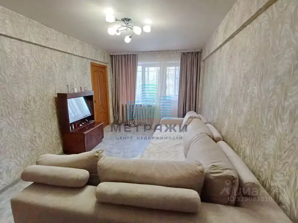 3-к кв. Калужская область, Калуга Пролетарская ул., 116 (50.0 м) - Фото 1