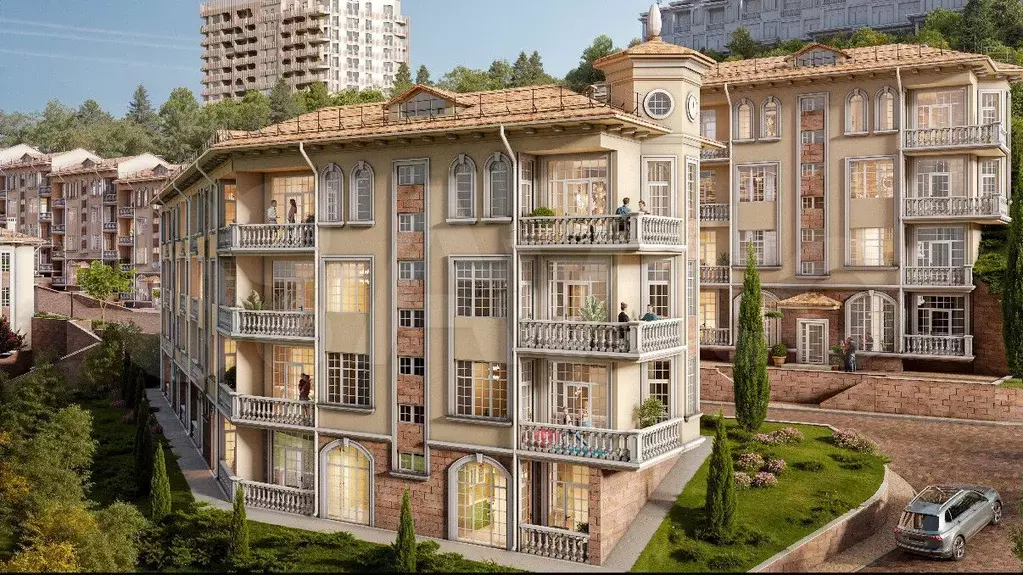 1-к. квартира, 40,3 м, 3/4 эт. - Фото 1