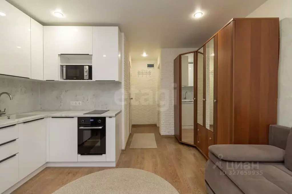 Студия Тюменская область, Тюмень проезд Геологоразведчиков, 6 (18.7 м) - Фото 1