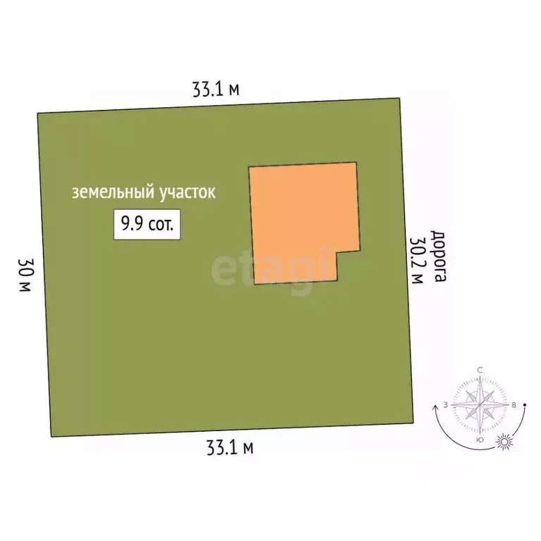 Дом в Башкортостан, Бирск Кленовая ул., 70 (82 м) - Фото 1