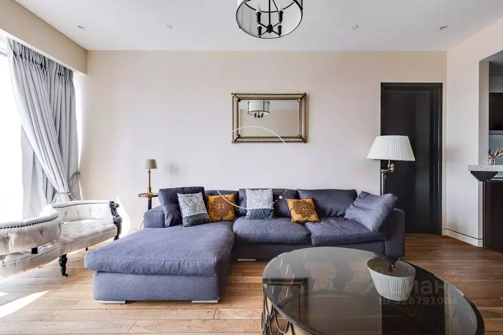 2-к кв. Москва 1-й Красногвардейский проезд, 21с2 (90.0 м) - Фото 2