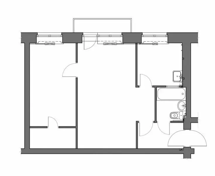 2-комнатная квартира: Ярославль, улица Урицкого, 25 (44.2 м) - Фото 1